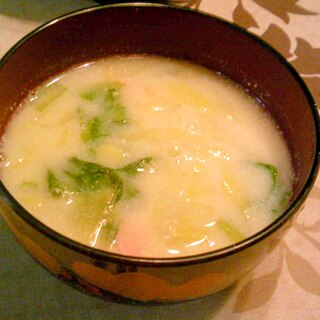 豆乳・味噌スープ